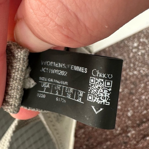 Chaco lowdown womens sandals size 7 38 gray outdoors walking gotpcore - Picture 11 of 12